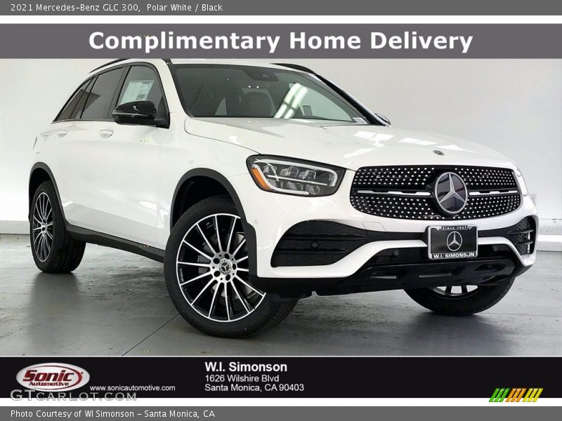 Polar White / Black 2021 Mercedes-Benz GLC 300