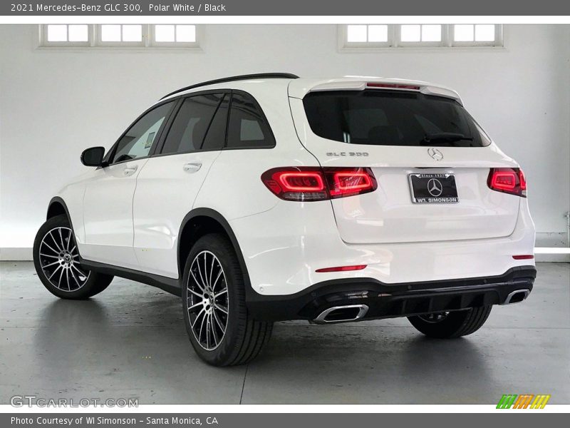 Polar White / Black 2021 Mercedes-Benz GLC 300