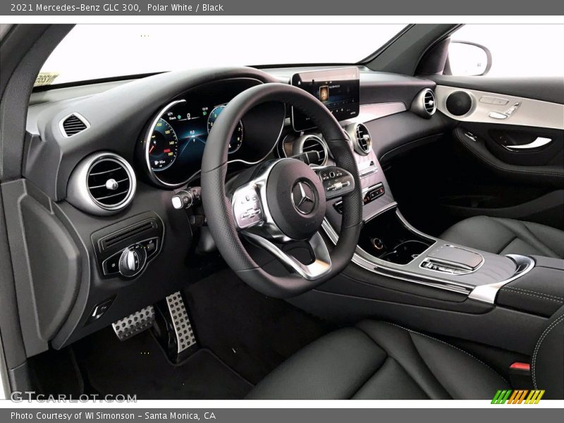 Polar White / Black 2021 Mercedes-Benz GLC 300