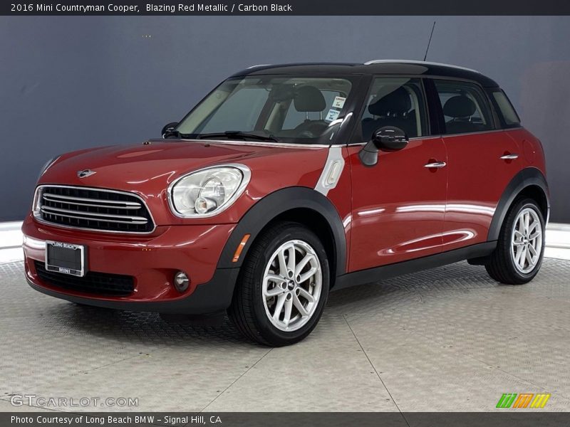 Blazing Red Metallic / Carbon Black 2016 Mini Countryman Cooper