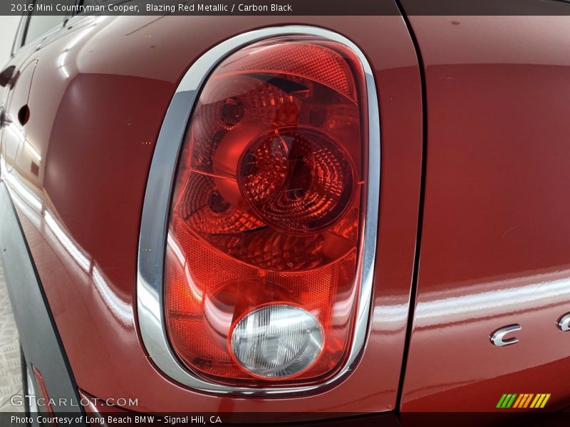 Blazing Red Metallic / Carbon Black 2016 Mini Countryman Cooper
