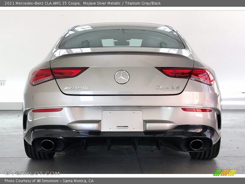 Mojave Silver Metallic / Titanium Gray/Black 2021 Mercedes-Benz CLA AMG 35 Coupe
