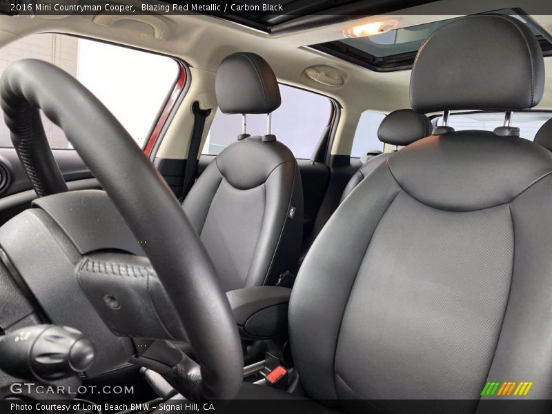 Blazing Red Metallic / Carbon Black 2016 Mini Countryman Cooper