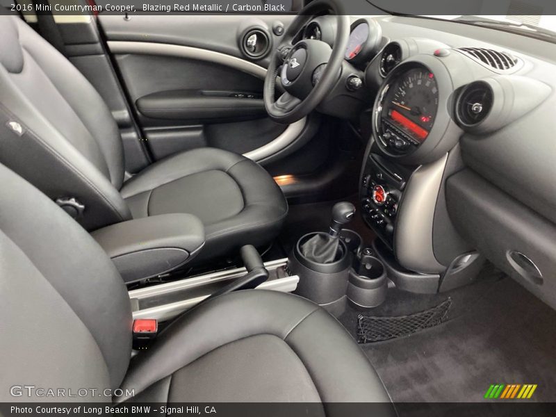 Blazing Red Metallic / Carbon Black 2016 Mini Countryman Cooper