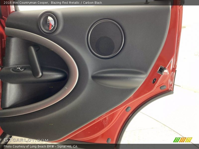 Blazing Red Metallic / Carbon Black 2016 Mini Countryman Cooper