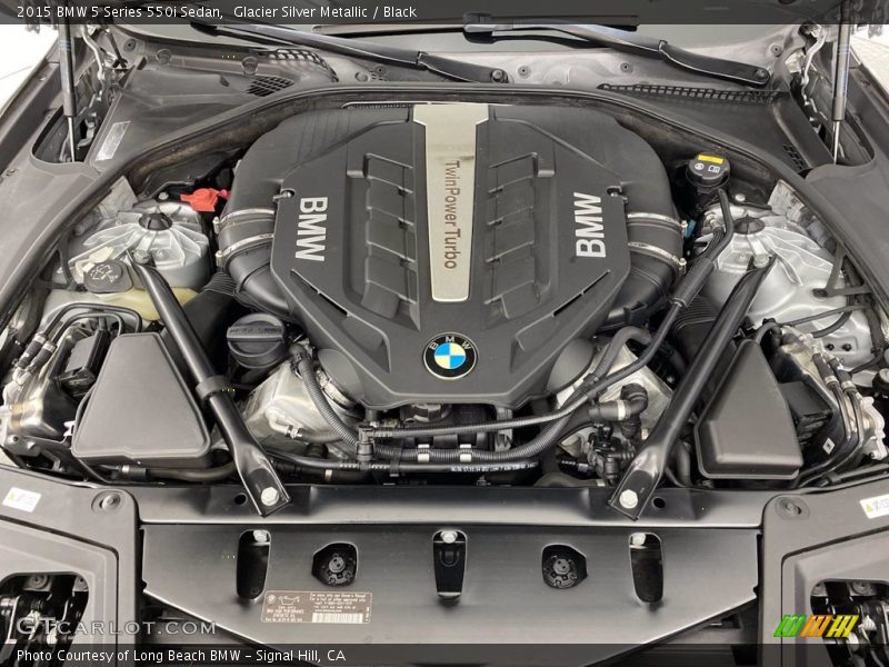  2015 5 Series 550i Sedan Engine - 4.4 Liter DI TwinPower Turbocharged DOHC 32-Valve VVT V8