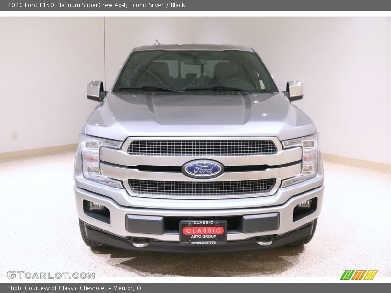 Iconic Silver / Black 2020 Ford F150 Platinum SuperCrew 4x4
