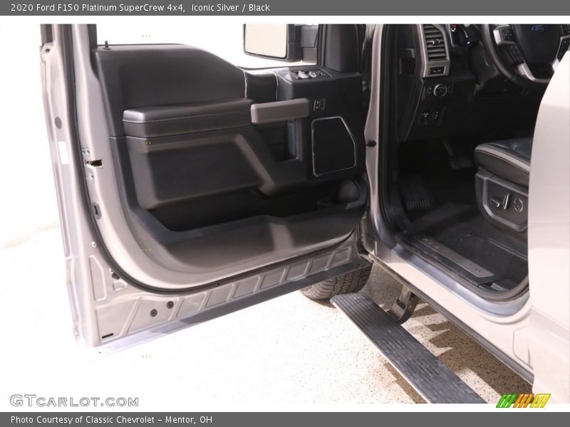 Iconic Silver / Black 2020 Ford F150 Platinum SuperCrew 4x4