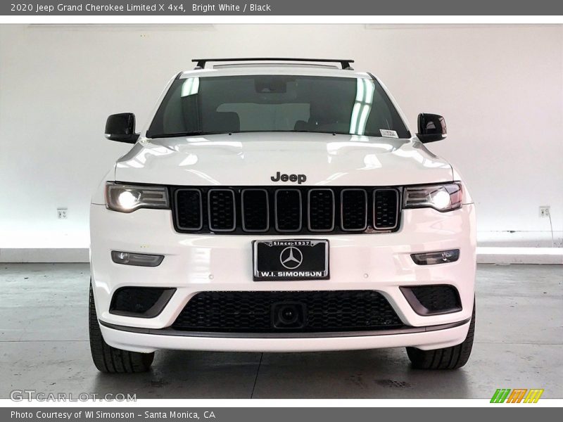 Bright White / Black 2020 Jeep Grand Cherokee Limited X 4x4