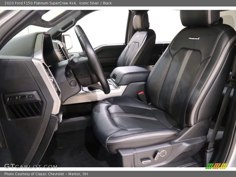Iconic Silver / Black 2020 Ford F150 Platinum SuperCrew 4x4