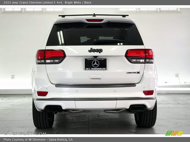 Bright White / Black 2020 Jeep Grand Cherokee Limited X 4x4
