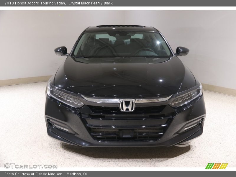 Crystal Black Pearl / Black 2018 Honda Accord Touring Sedan