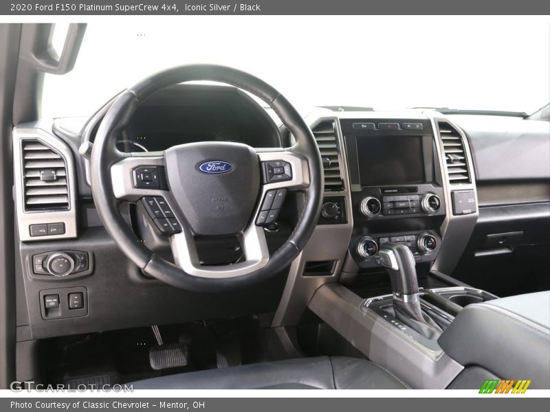 Iconic Silver / Black 2020 Ford F150 Platinum SuperCrew 4x4