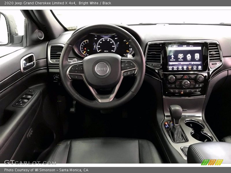 Dashboard of 2020 Grand Cherokee Limited X 4x4