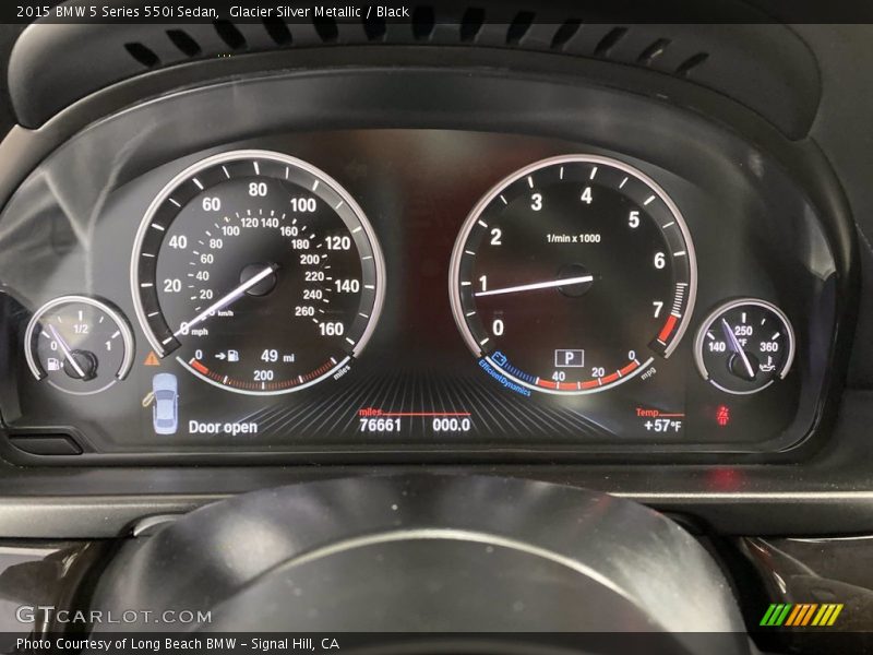  2015 5 Series 550i Sedan 550i Sedan Gauges