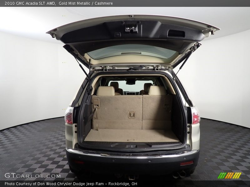 Gold Mist Metallic / Cashmere 2010 GMC Acadia SLT AWD