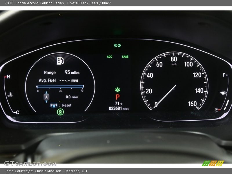 Crystal Black Pearl / Black 2018 Honda Accord Touring Sedan