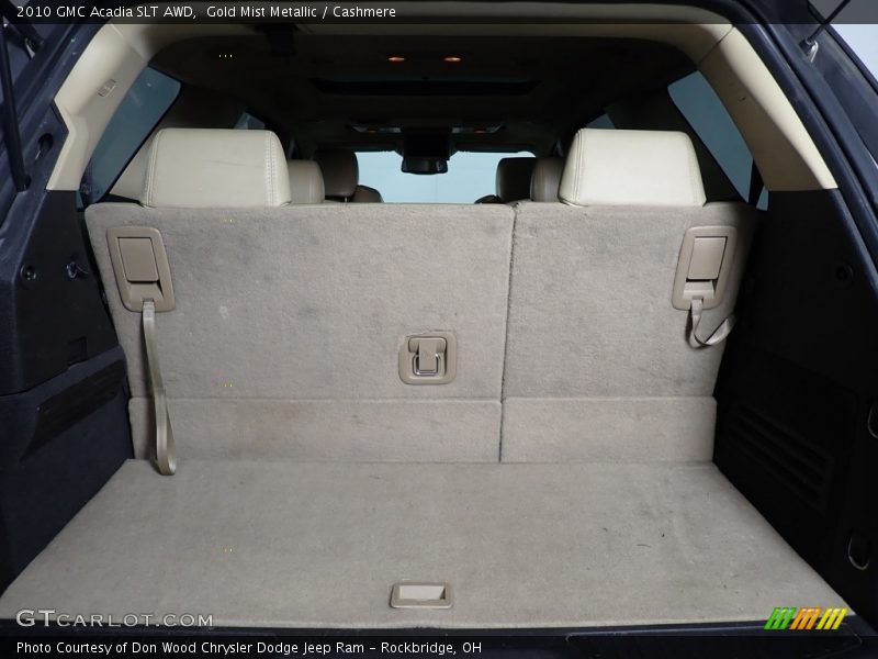 Gold Mist Metallic / Cashmere 2010 GMC Acadia SLT AWD