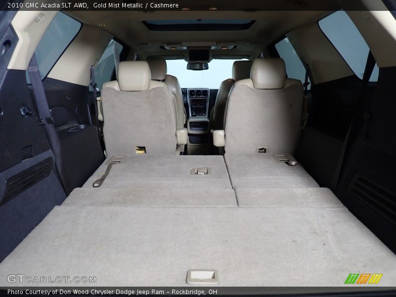 Gold Mist Metallic / Cashmere 2010 GMC Acadia SLT AWD