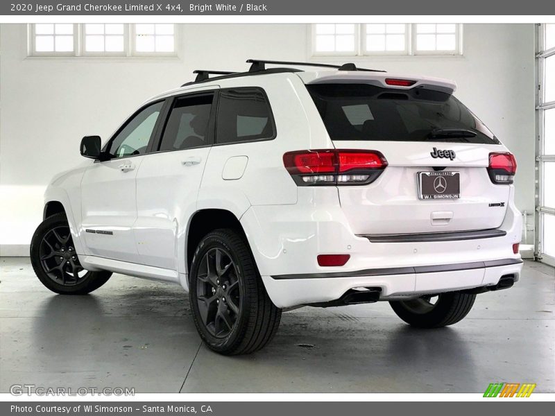 Bright White / Black 2020 Jeep Grand Cherokee Limited X 4x4