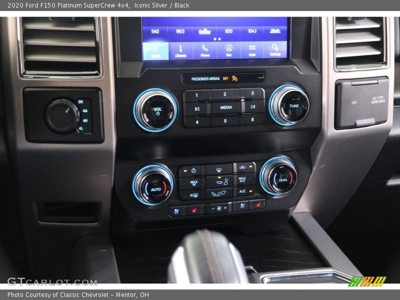 Iconic Silver / Black 2020 Ford F150 Platinum SuperCrew 4x4