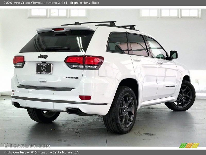 Bright White / Black 2020 Jeep Grand Cherokee Limited X 4x4