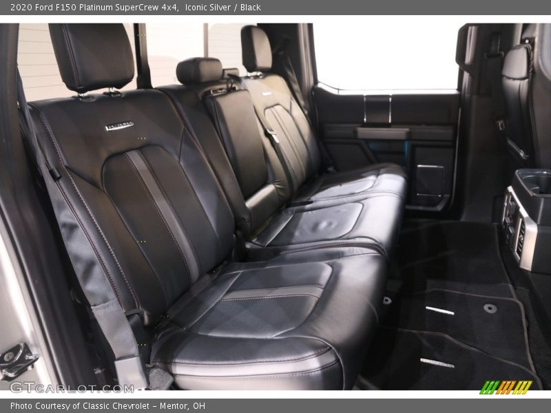 Iconic Silver / Black 2020 Ford F150 Platinum SuperCrew 4x4