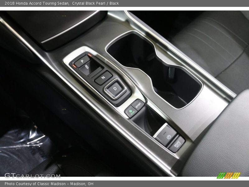 Crystal Black Pearl / Black 2018 Honda Accord Touring Sedan
