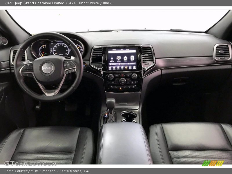 Dashboard of 2020 Grand Cherokee Limited X 4x4