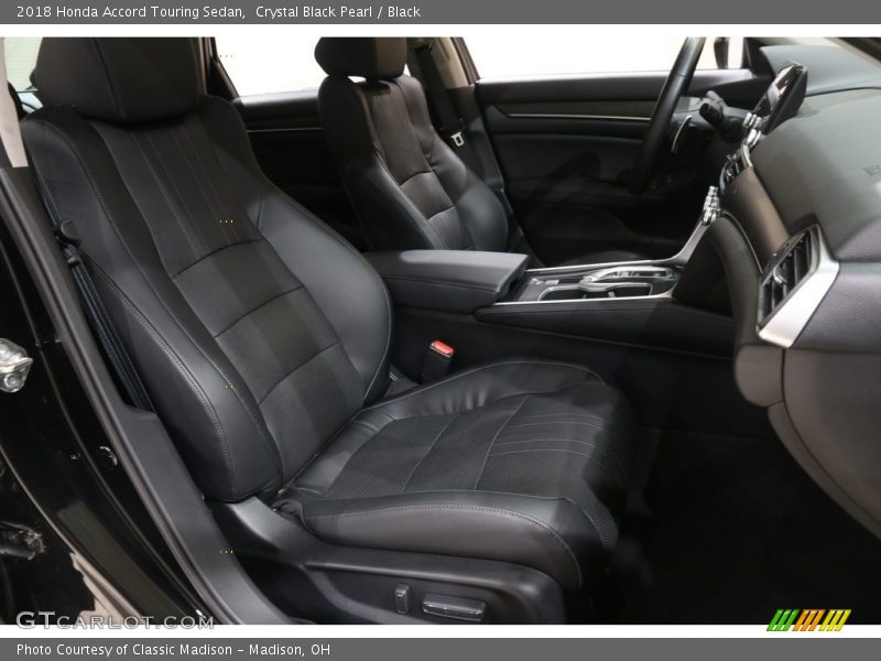 Crystal Black Pearl / Black 2018 Honda Accord Touring Sedan