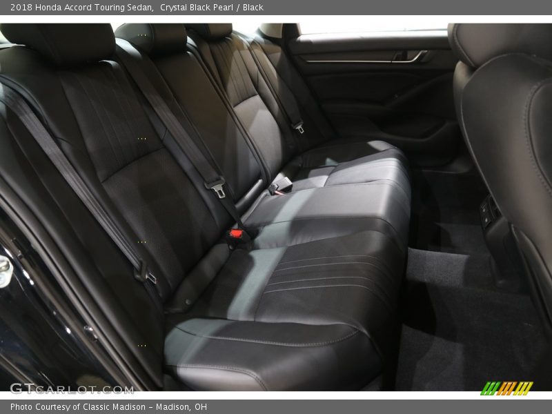 Crystal Black Pearl / Black 2018 Honda Accord Touring Sedan