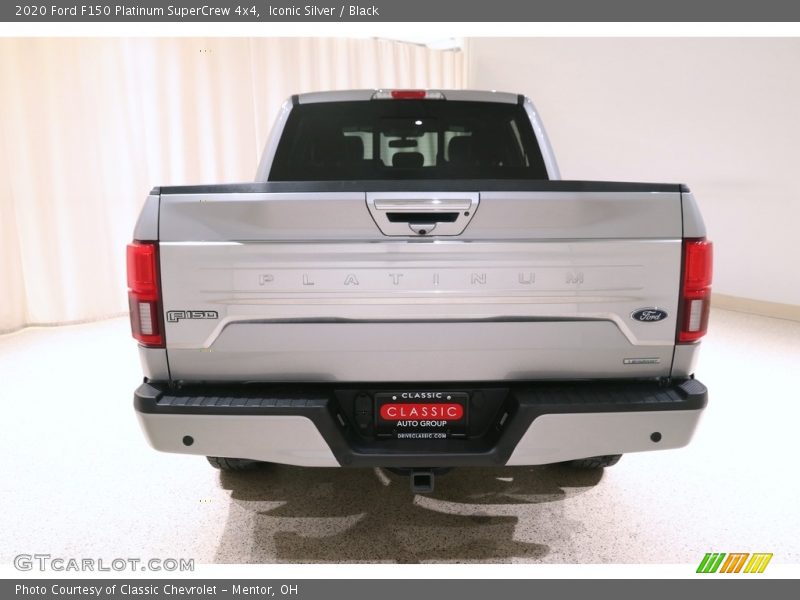 Iconic Silver / Black 2020 Ford F150 Platinum SuperCrew 4x4