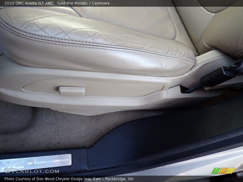 Gold Mist Metallic / Cashmere 2010 GMC Acadia SLT AWD