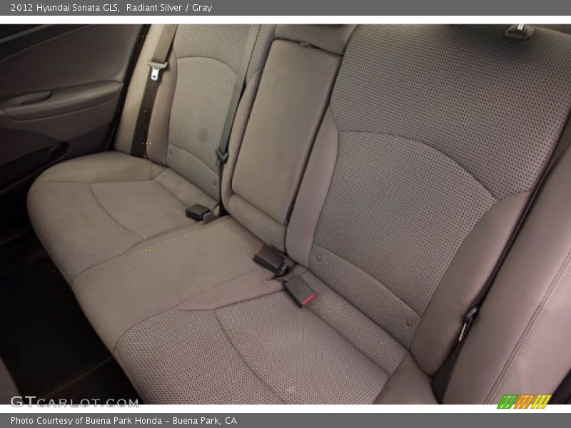 Radiant Silver / Gray 2012 Hyundai Sonata GLS