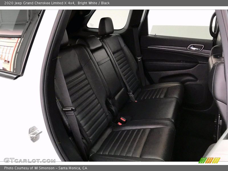 Rear Seat of 2020 Grand Cherokee Limited X 4x4
