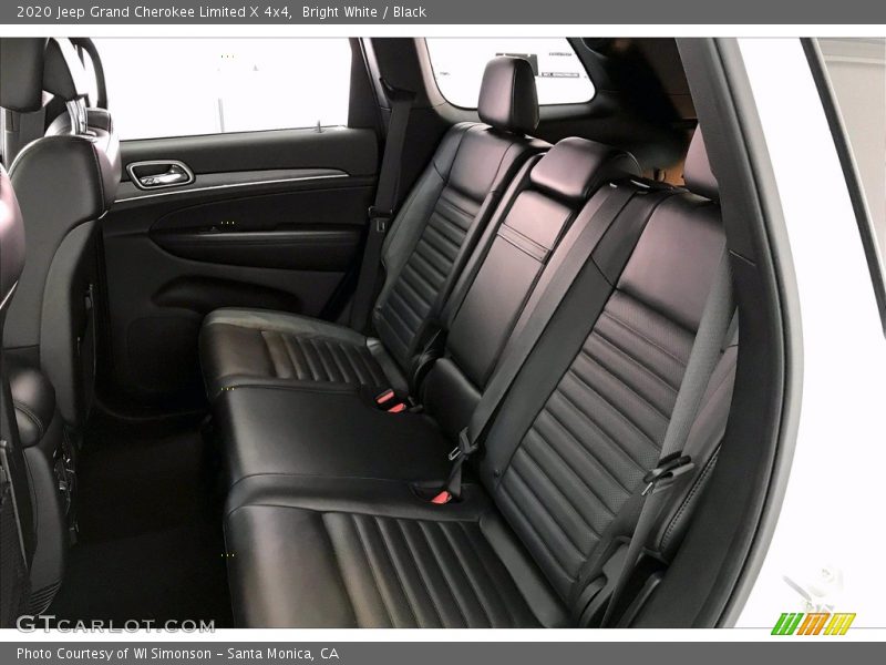 Rear Seat of 2020 Grand Cherokee Limited X 4x4