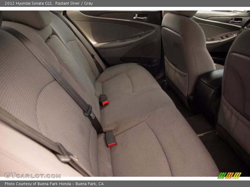 Radiant Silver / Gray 2012 Hyundai Sonata GLS