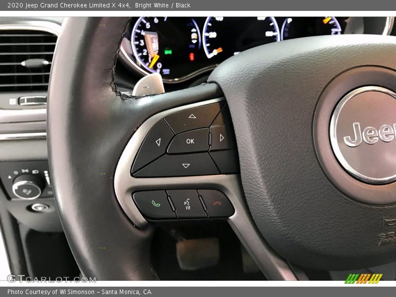  2020 Grand Cherokee Limited X 4x4 Steering Wheel
