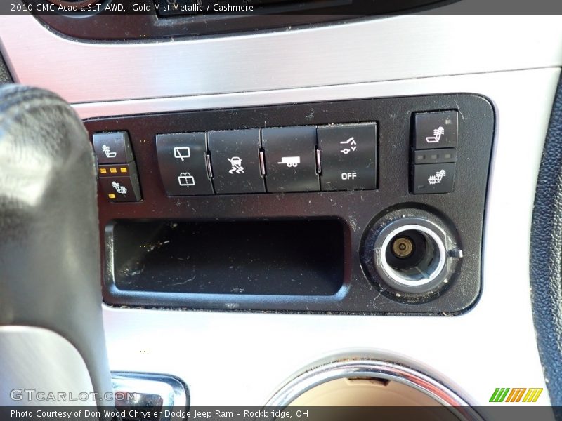 Gold Mist Metallic / Cashmere 2010 GMC Acadia SLT AWD