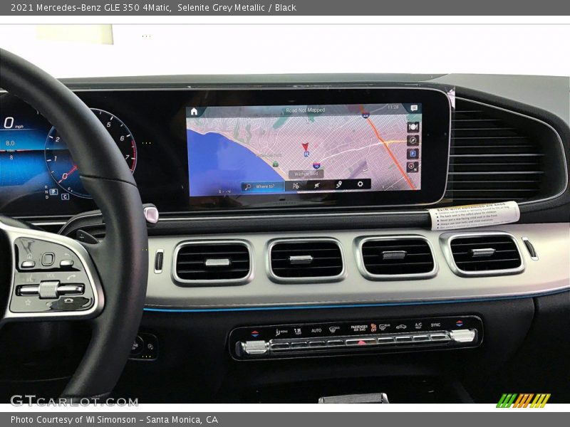 Selenite Grey Metallic / Black 2021 Mercedes-Benz GLE 350 4Matic