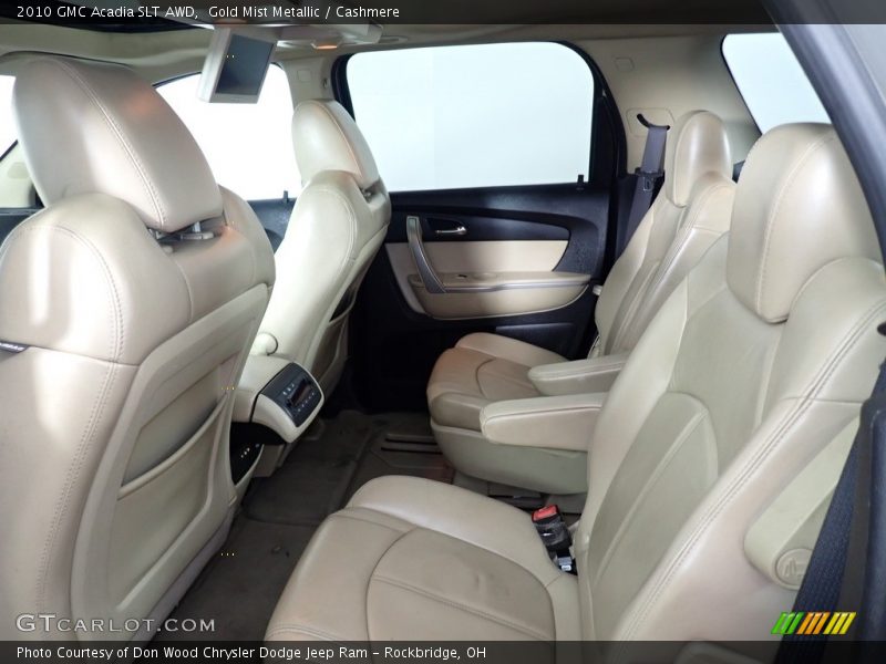 Gold Mist Metallic / Cashmere 2010 GMC Acadia SLT AWD