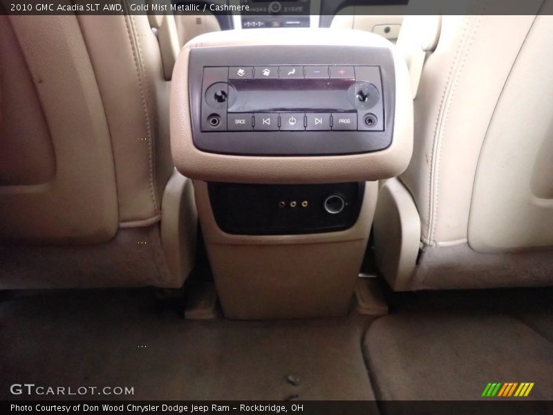 Gold Mist Metallic / Cashmere 2010 GMC Acadia SLT AWD