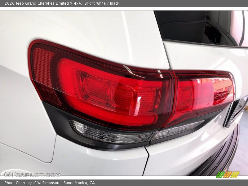 Bright White / Black 2020 Jeep Grand Cherokee Limited X 4x4