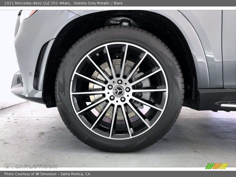 Selenite Grey Metallic / Black 2021 Mercedes-Benz GLE 350 4Matic