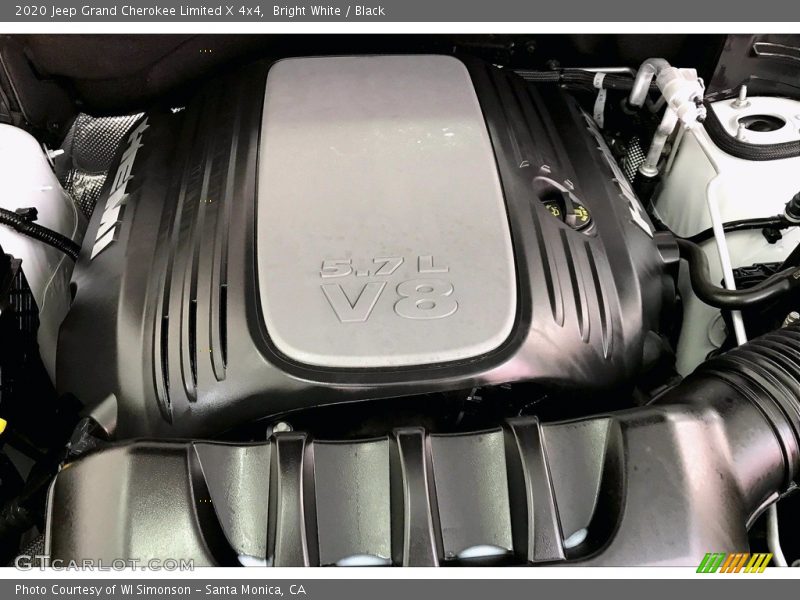 Bright White / Black 2020 Jeep Grand Cherokee Limited X 4x4
