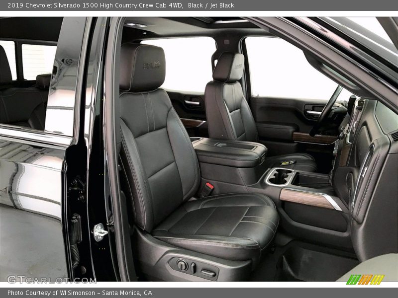 Black / Jet Black 2019 Chevrolet Silverado 1500 High Country Crew Cab 4WD