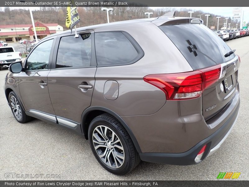  2017 Outlander SE S-AWC Quartz Brown Metallic