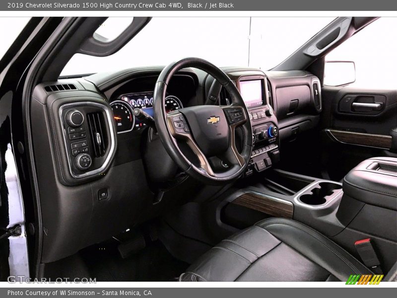 Black / Jet Black 2019 Chevrolet Silverado 1500 High Country Crew Cab 4WD