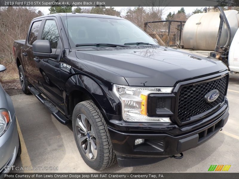 Agate Black / Black 2019 Ford F150 STX SuperCrew 4x4