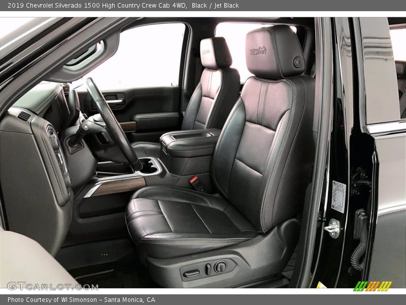 Black / Jet Black 2019 Chevrolet Silverado 1500 High Country Crew Cab 4WD